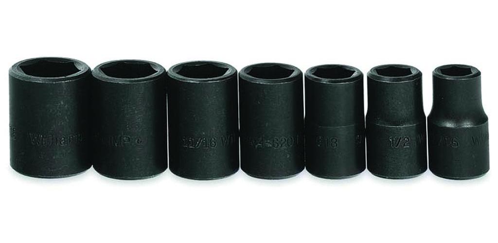 IMPACT SOCKET SET 6 1/2IN 7 7/16IN