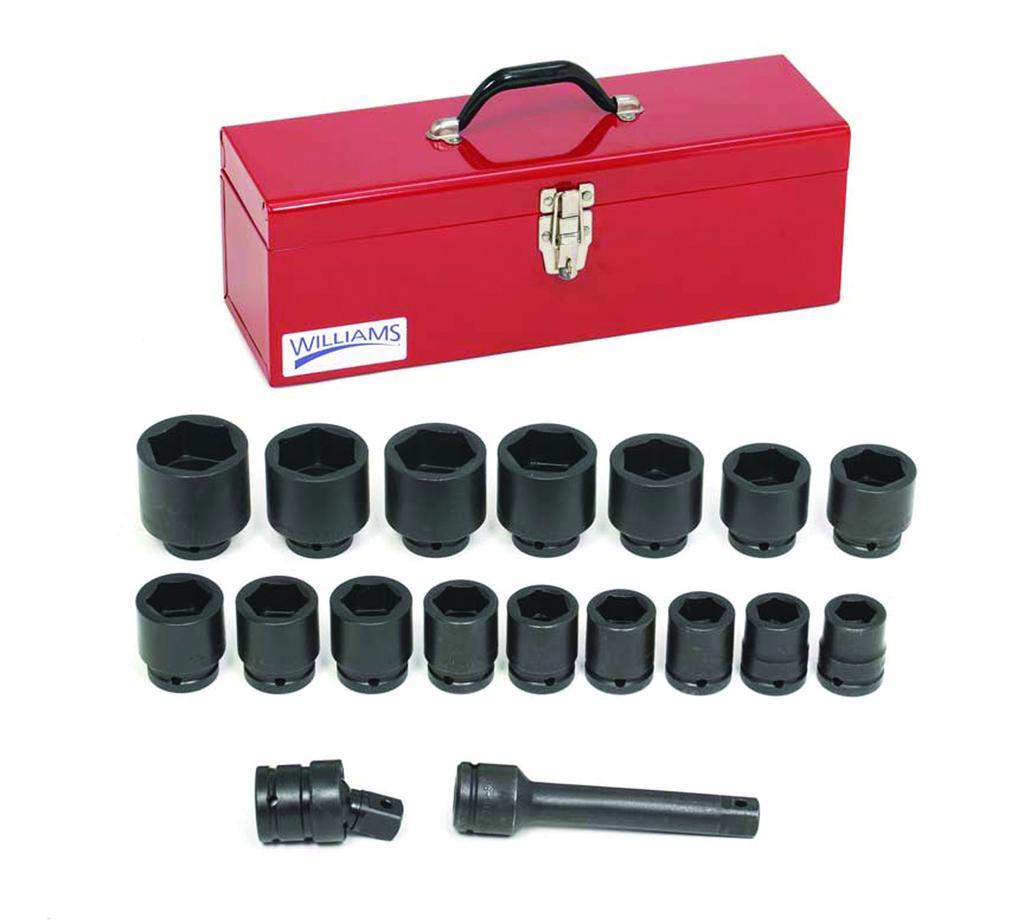 IMPACT SOCKET SET 6 3/4IN 18 7/8IN