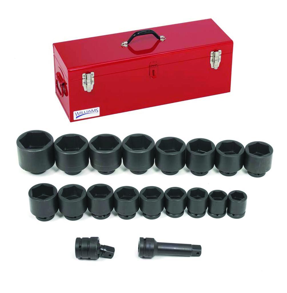 IMPACT SOCKET SET 6 1IN 19 1-1/2IN