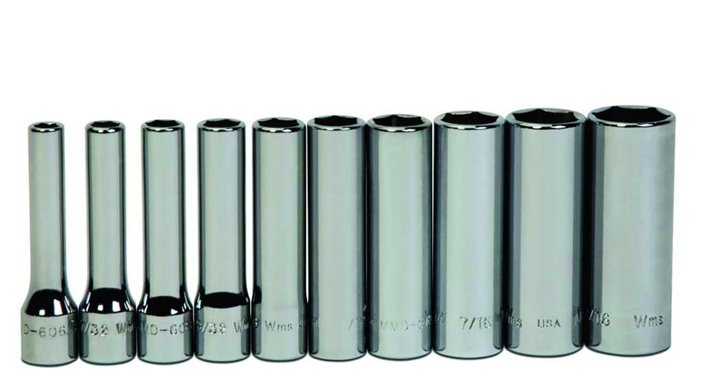 SOCKET SET 6 1/4IN 10 3/16IN CLIP RAIL