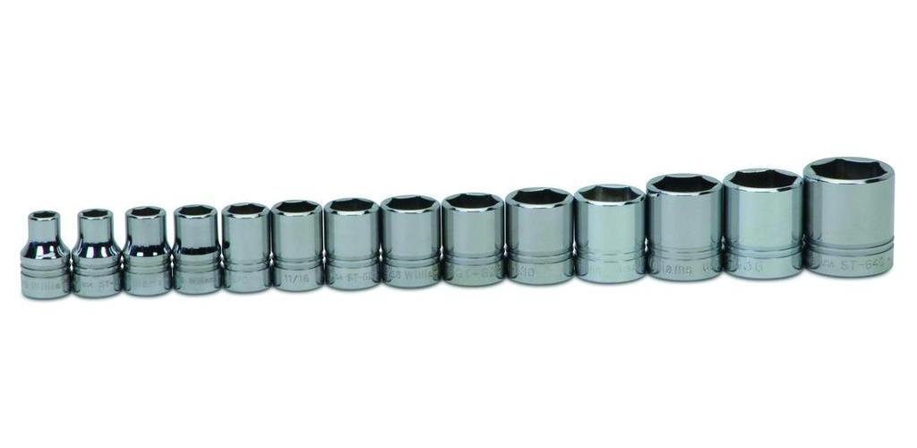 SOCKET SET 6 1/2IN 14 3/8IN CLIP RAIL