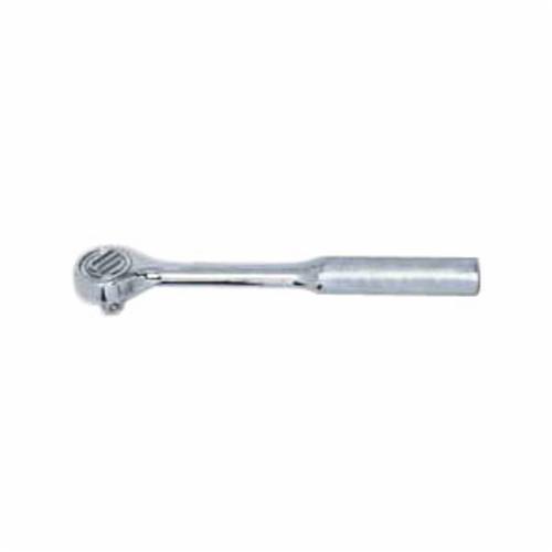 Wright Tool 4426 Double Pawl Hand Ratchet, 1/2 in Drive, Round Head, 10-1/4 in OAL, Forged Alloy Steel, Polished Chrome, ASME B107.10M