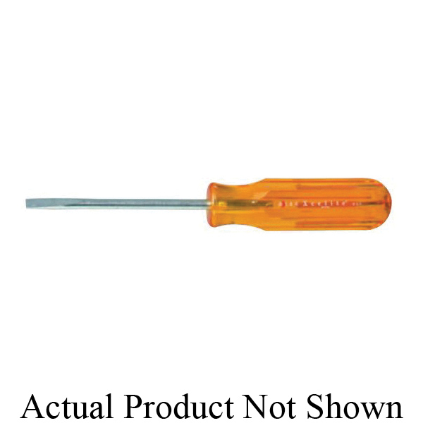 SCREWDRIVER SLTD 3/8IN CRVAN STL PLSTC