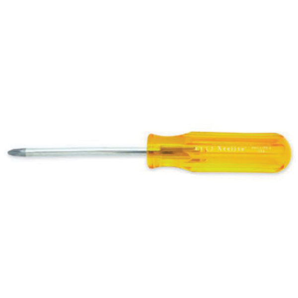 SCREWDRIVER PHILLIPS #2 CRVAN STL PLSTC
