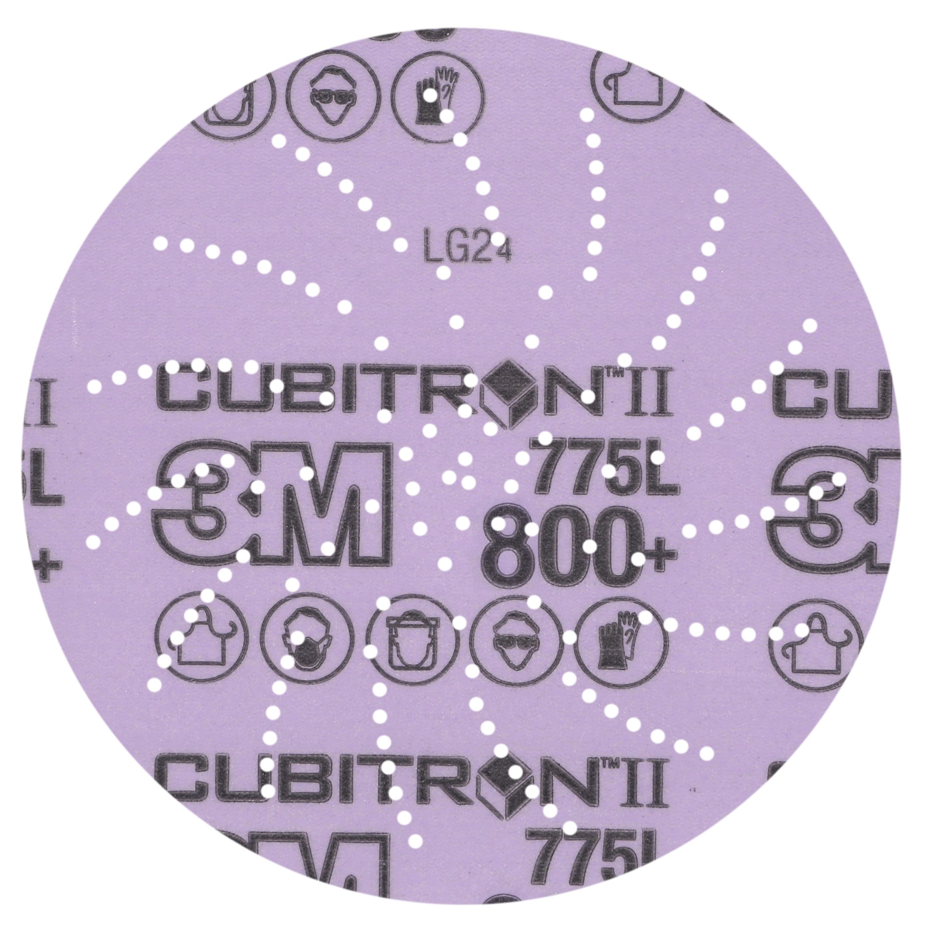 Xtract™ 7100383663 775L Hook and Loop Disc, 5 in Dia Disc, 800+ Grit, Precision Shaped Ceramic Abrasive, Film Backing