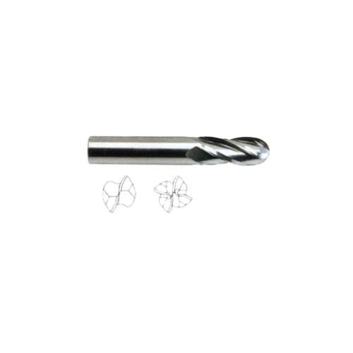 BALL END MILL 0.1875IN 0.625IN 2