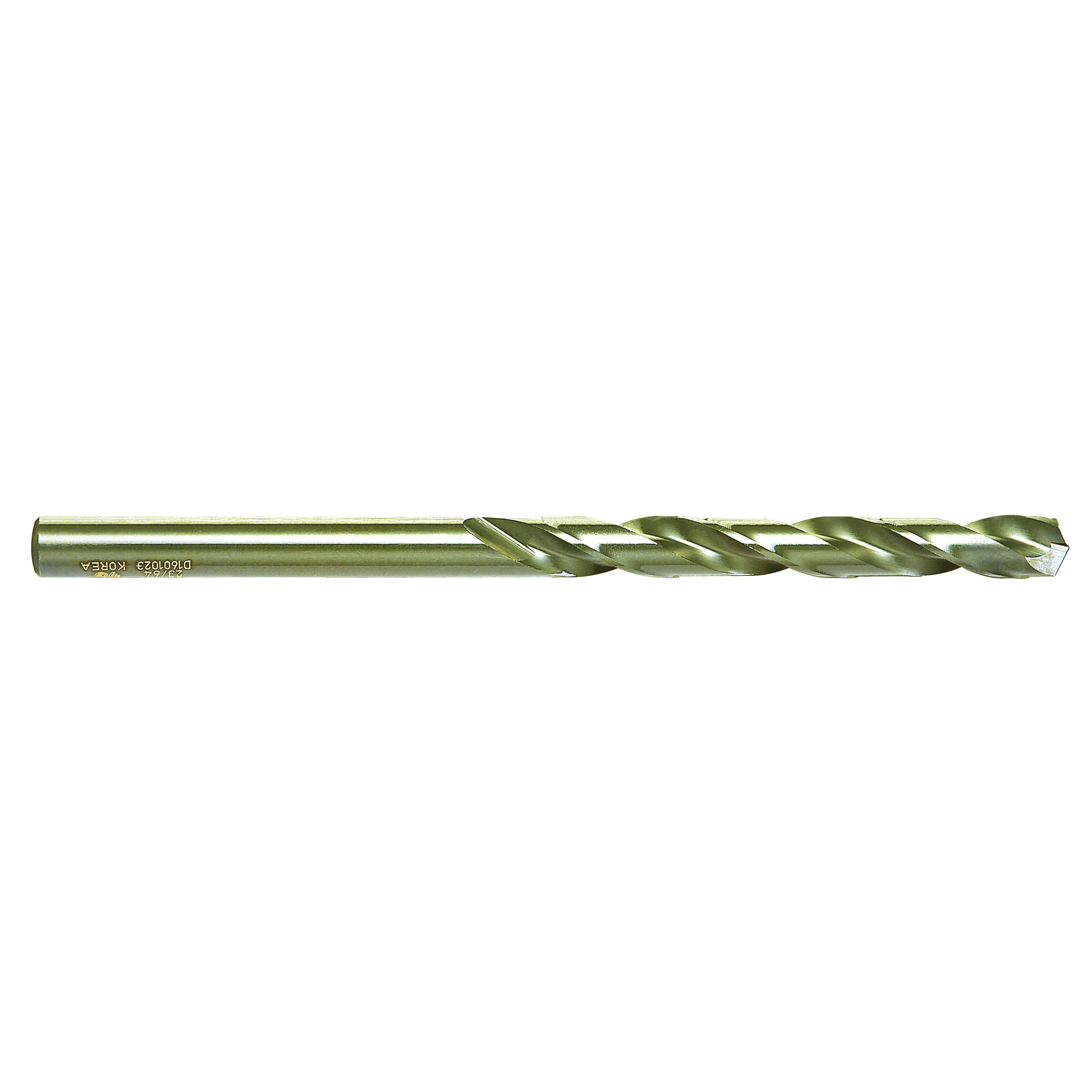 YG-1 DL604024 Imperial Aircraft Extension Drill, 3/8 in Drill - Fraction, 0.375 in Drill - Decimal Inch, 135 deg Point, HSS-Co 5