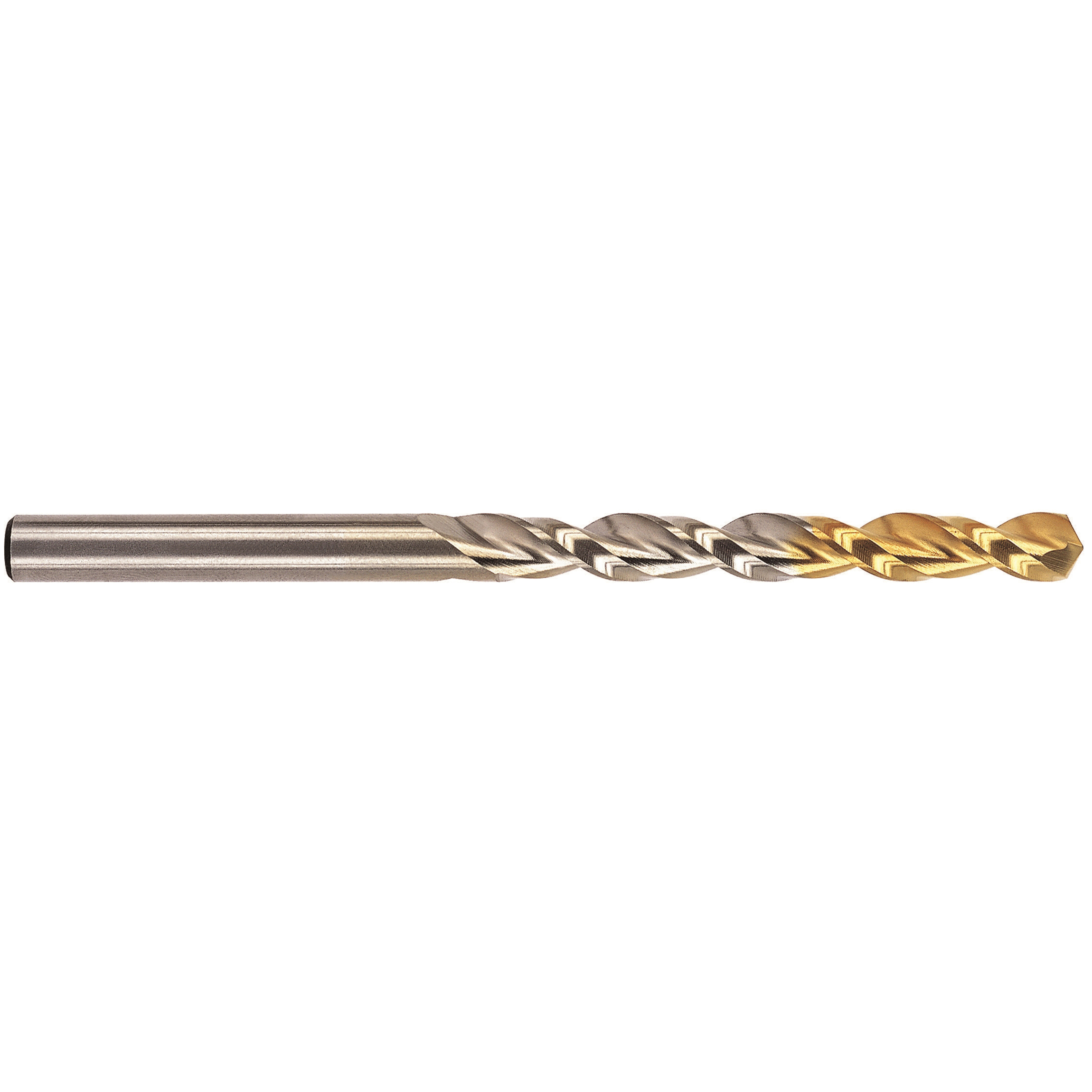 YG-1 DLGP506030 Worm Pattern Jobber Length Drill Bit, 3 mm Drill - Metric, 0.1181 in Drill - Decimal Inch, 130 deg Point, M35 HSS-Co 5, Uncoated