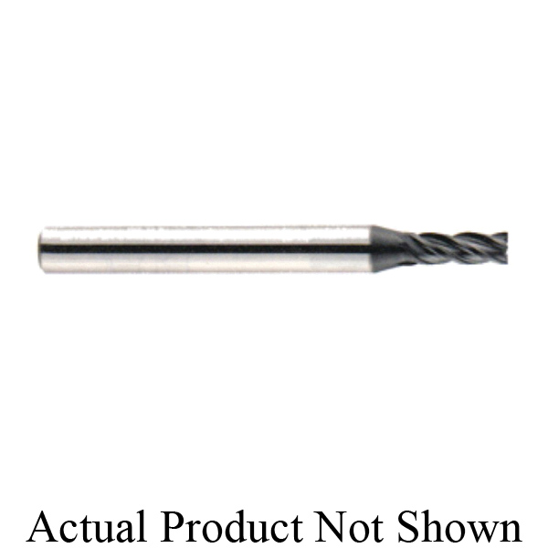 YG-1 EMB14030 EMB14 V7 Mill INOX Long Length End Mill, 3 mm Dia Cutter, 8 mm Length of Cut, 4 Flutes, 6 mm Dia Shank, 57 mm OAL, AlTiN
