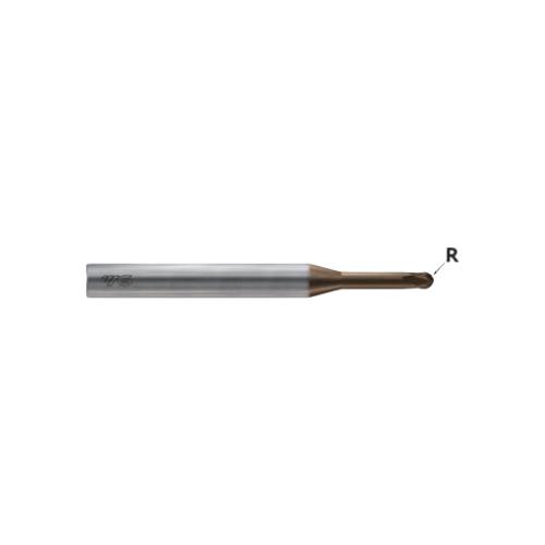 YG-1 HPI91861 HPI91 High Performance Ball Nose End Mill, 0.0787 in Dia Cutter, 0.05 in Length of Cut, (2) Flutes, 0.1575 in Dia Shank, 1.7717 in OAL