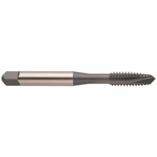 YG-1 M7202 Single End Spiral Point Tap, Right Hand Cutting, #5-40 Thread, H2 Thread Limit, Plug Chamfer, 3 Flutes, Hardslick Coated, HSS-P