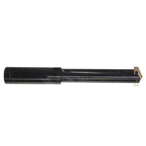 YG-1 P14152 Medium Length Straight Flute Spade Drill Holder, 1 in Dia x 3 in L Straight Shank, 55/64 to 15/16 in Blade Range, 8-7/8 in OAL, For Use With 1/8 in Pipe Tap