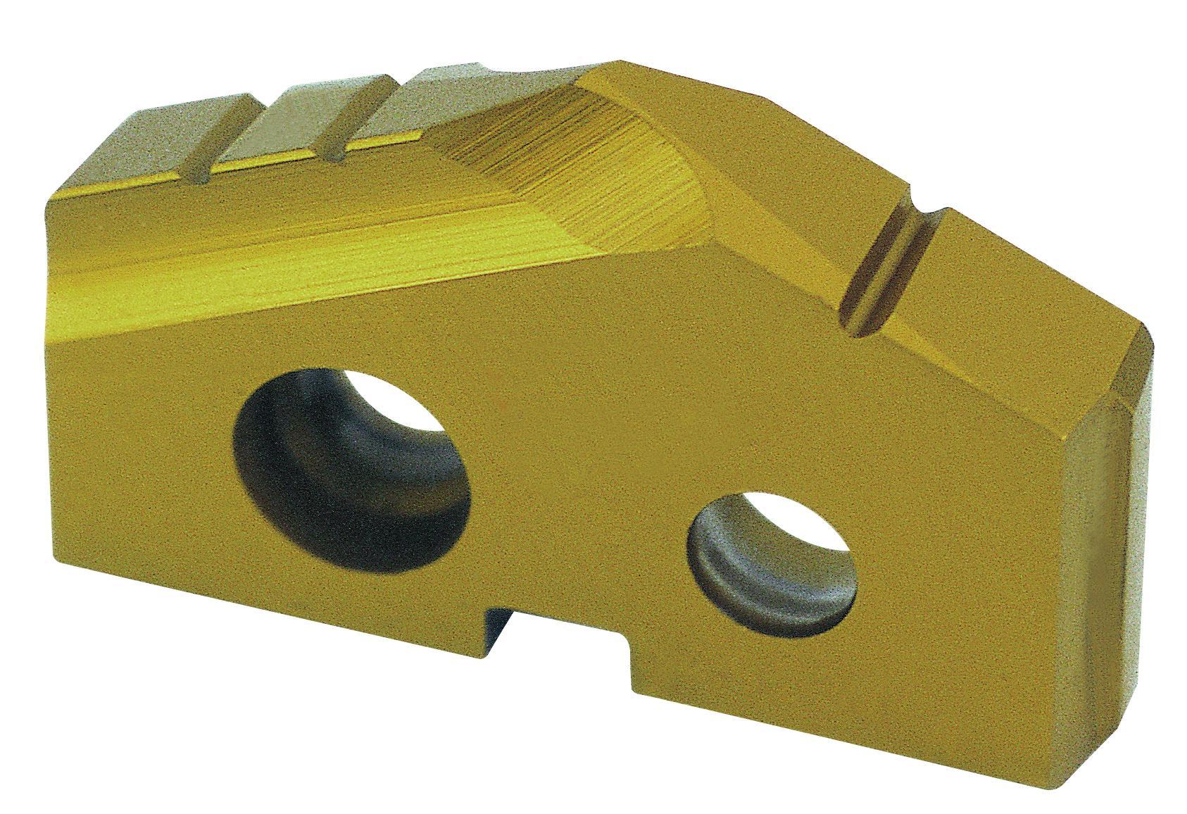 YG-1 S06204 2 Series Throw Away Spade Drill Insert, 1-1/64 in Dia, 3/16 in THK, T15 Material Grade, TiN