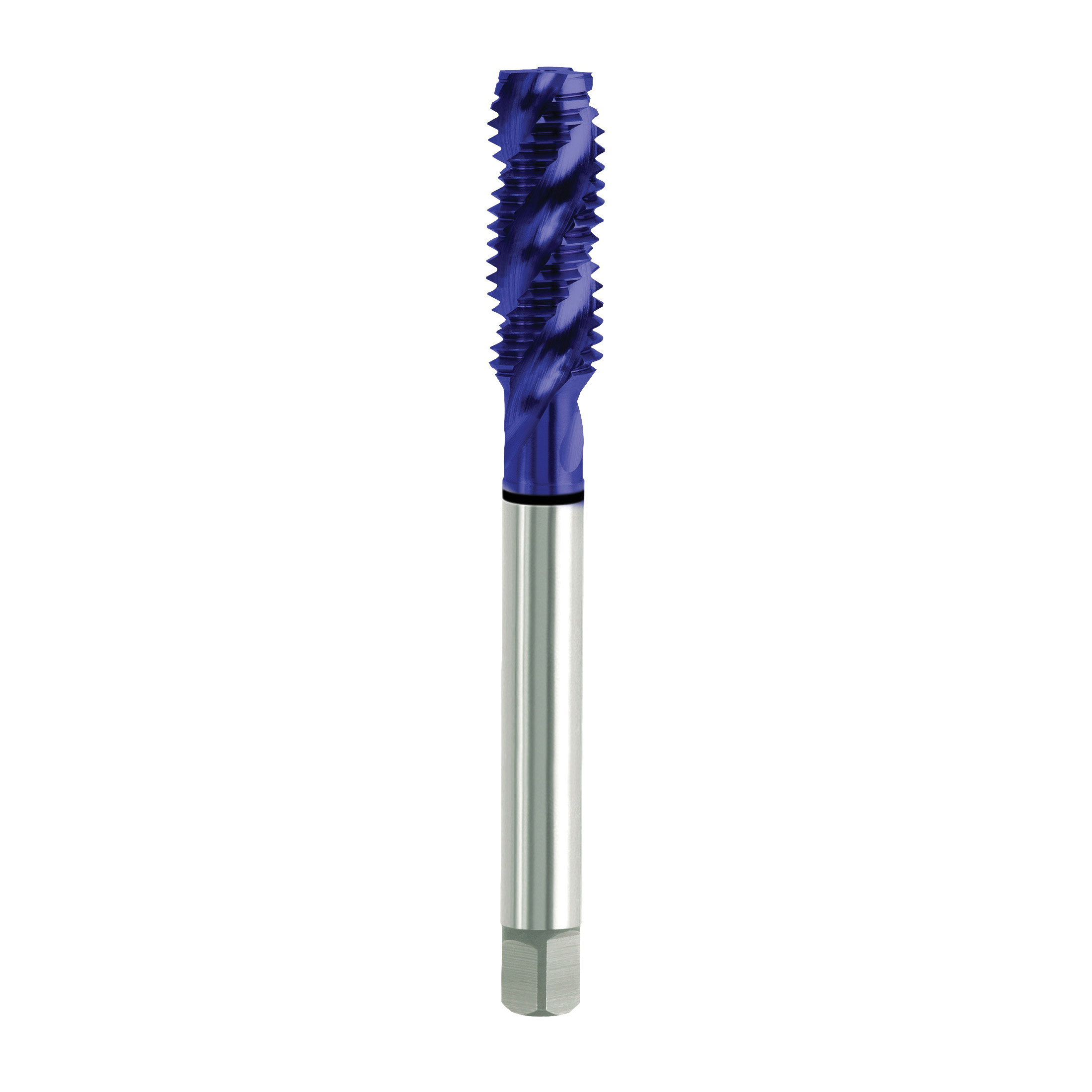 YG-1 T4625C High Performance Plug Chamfer Spiral Point Standard Combination Tap, 2B Class of Fit, 0.984 in L Drill, H5 Thread Limit, 9/16-18 UNF Thread