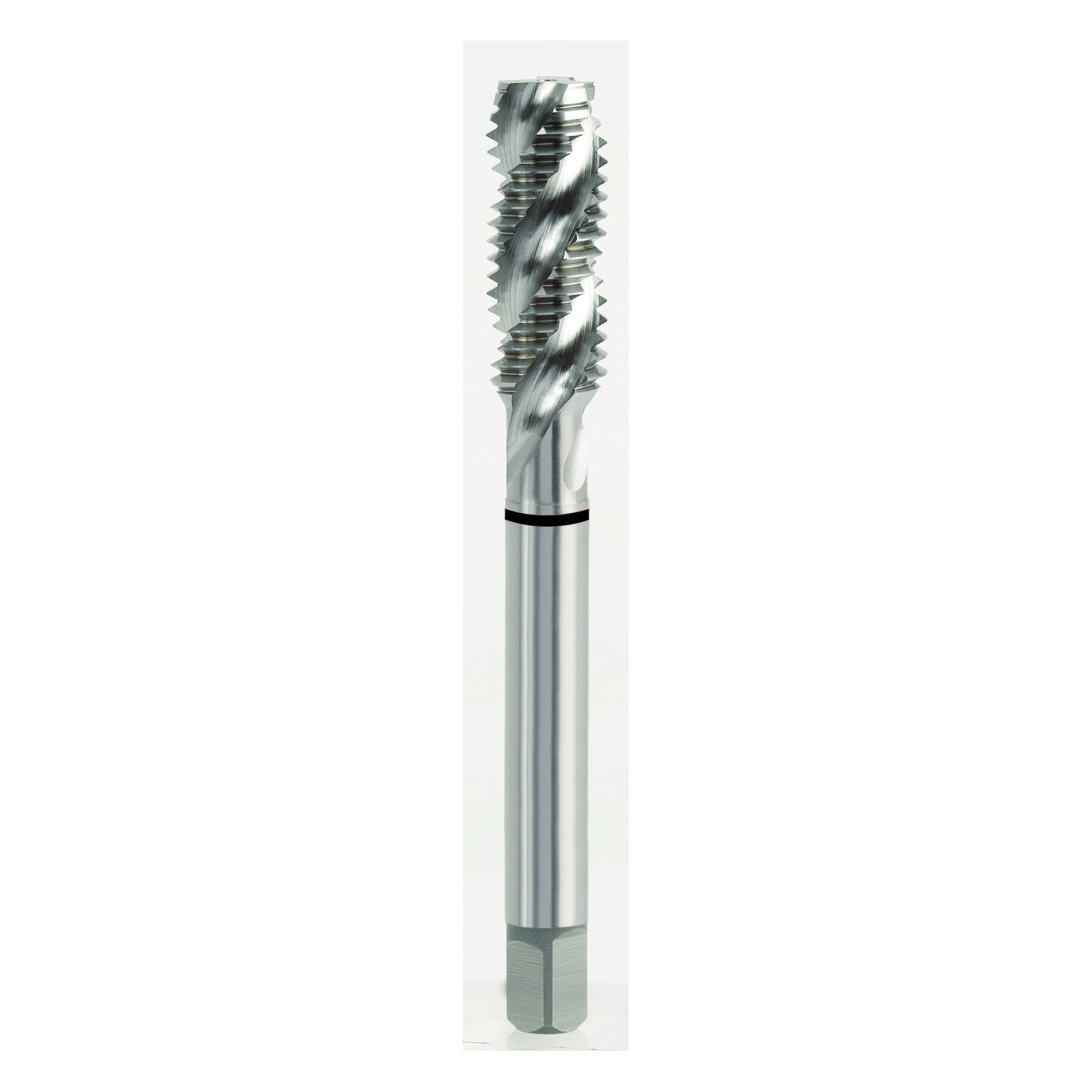 YG-1 T2405 High Performance Modified Bottoming Chamfer Spiral Flute Standard Combination Tap, 2B Class of Fit, 0.433 in L Drill, H5 Thread Limit, 1/4-20 UNC Thread
