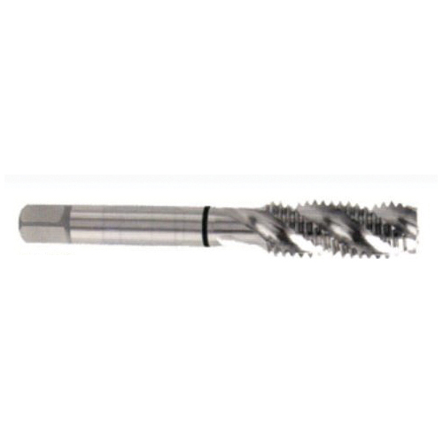 YG-1 T5315C Spiral Flute Tap, M6x1 Thread, D5 Thread Limit, 3 Flutes, TiCN, HSS-EX